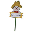 Placa Decorativa Jardim Bem-vindo