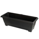 Jardineira Plástica 40 cm Preta