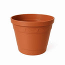 Vaso Plástico Redondo 20 cm Terracota